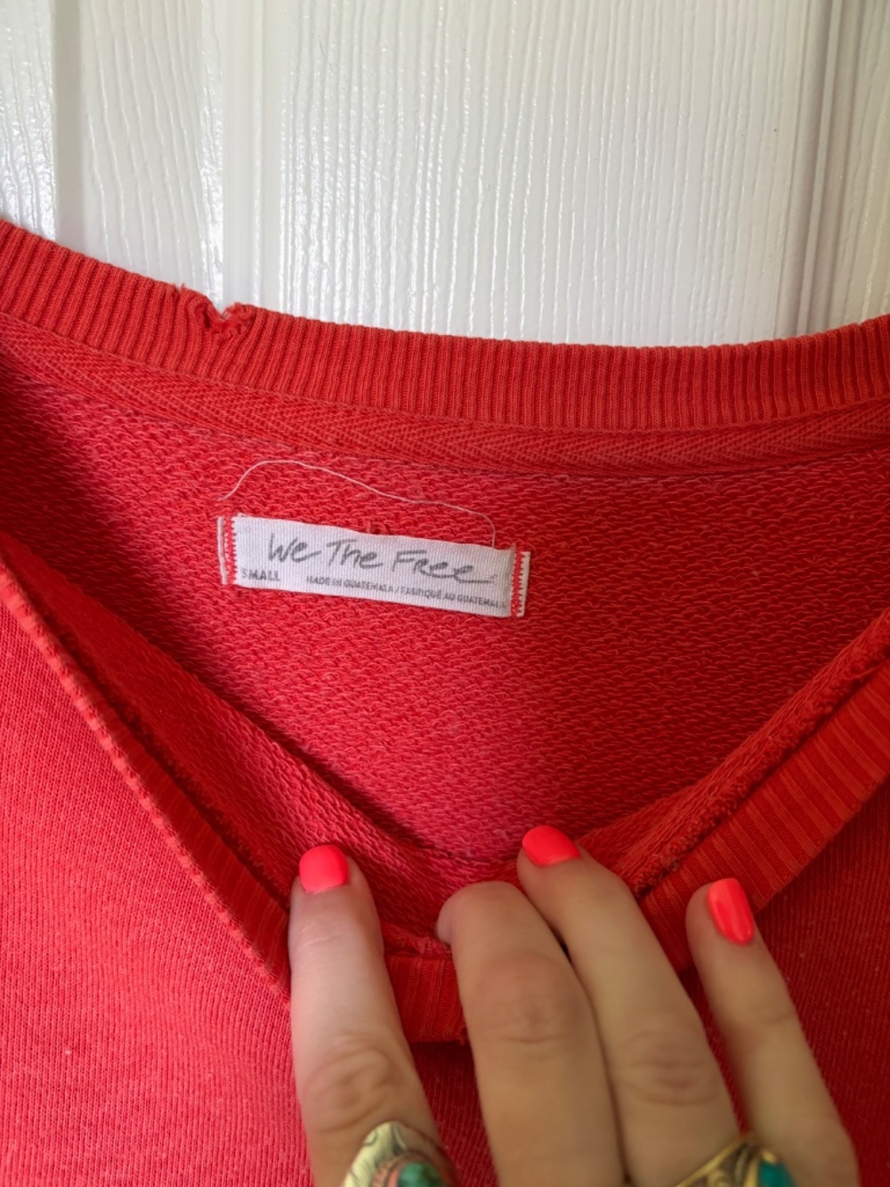 Free People Camden Sunburst Orange - S - Picture 4 of 4